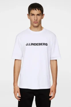 miesten t-paita, PARCY LOGO TEE>J.Lindeberg Discount