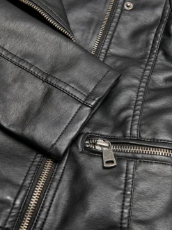 keinonahkatakki, KONFREYA FAUX LEATHER BIKER><noscript><img width=