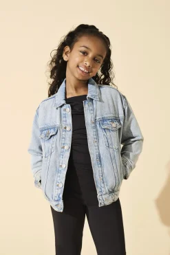 lasten farkkutakki, KOGBELIEVE OVERSIZE DENIM JACKET Indigo>Kids Only Clearance
