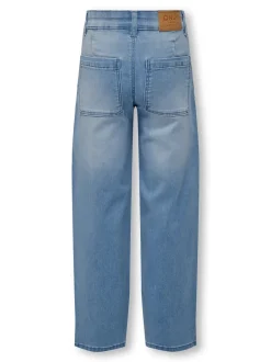 Lasten Farkut, KOGSYLVIE CLEAN WIDE LEG NOOS Indigo>Kids Only Online