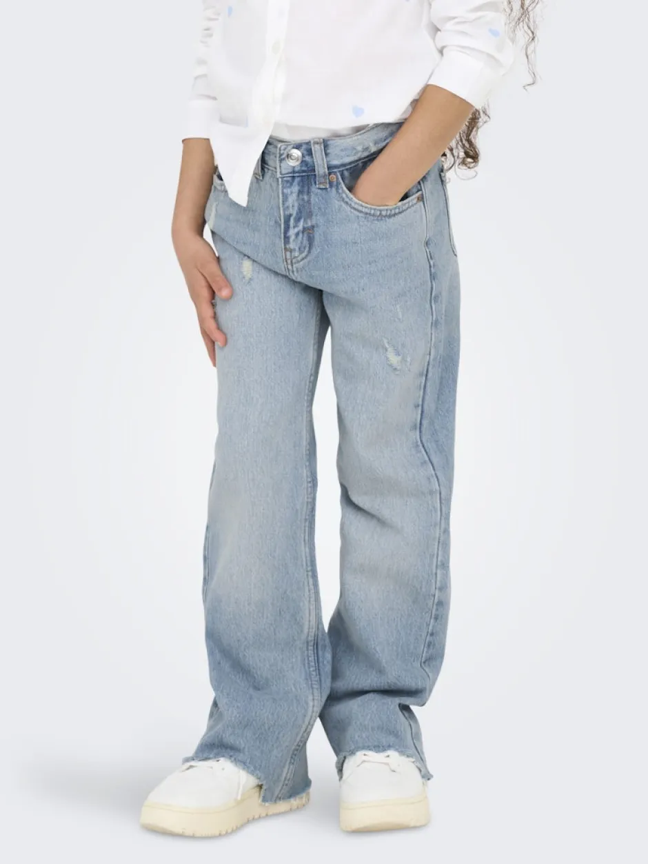 lasten farkut, KOGJUICY WIDE DNM JEANS Indigo>Kids Only Online