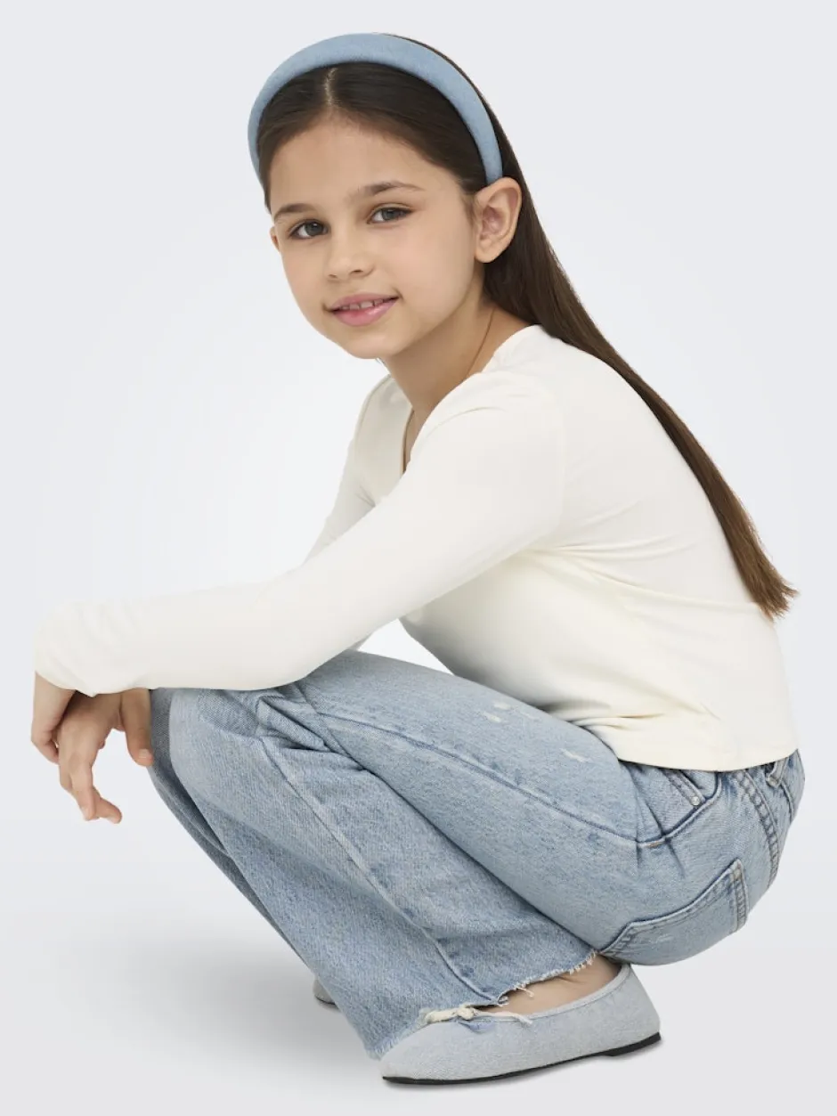 lasten farkut, KOGJUICY WIDE DNM JEANS Indigo>Kids Only Online