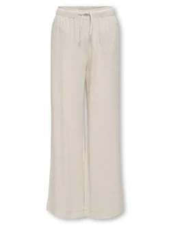 lasten housut, KOGSIESTA PULL-UP LINEN BLEND PANT>Kids Only