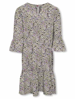 lasten mekko, KOGGLOW LIFE ALBERTE 3/4 DRESS AOP>Kids Only Online