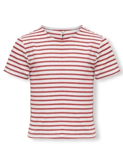 Lasten T-paita, KOGNELLA STRIPED SS O-NECK TOP>Kids Only Discount