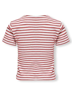 Lasten T-paita, KOGNELLA STRIPED SS O-NECK TOP>Kids Only Discount