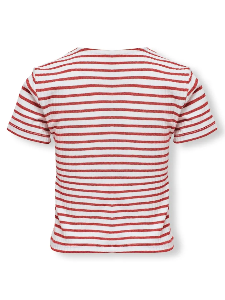 Lasten T-paita, KOGNELLA STRIPED SS O-NECK TOP>Kids Only Discount