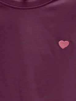 lasten t-paita, KOGMAIKEN LIFE CROPHEART SS TOP><noscript><img width=