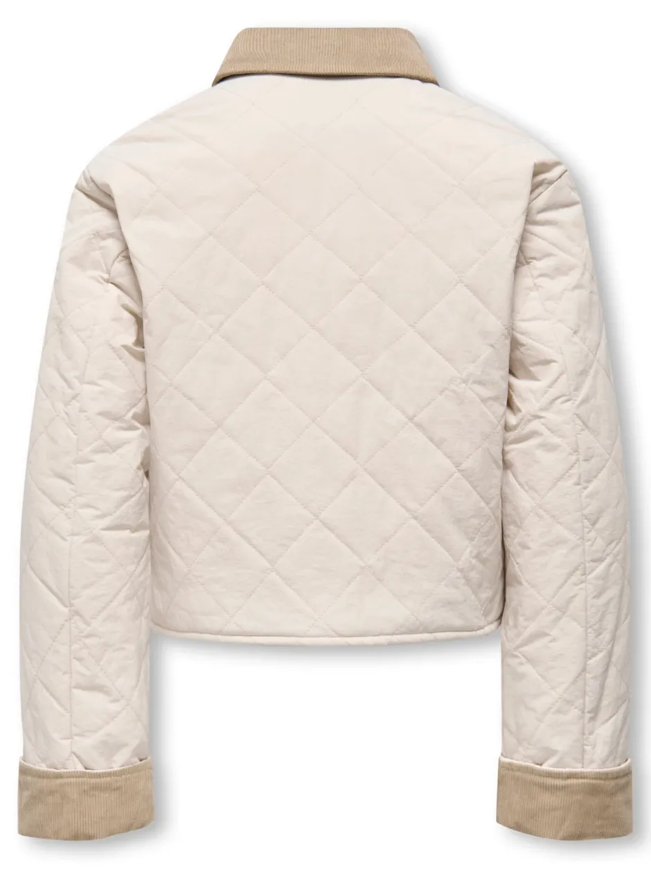 lasten välikausitakki Kogrosalina Quilted Mix Jacket,>Kids Only Online