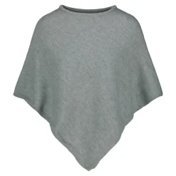 Naisten Poncho, ANNE PONCHO Vaaleanharmaa>Klement Outlet
