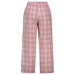 naisten pyjamahousut Kia ruutuhousu, vaaleanpunainen>Klement Online