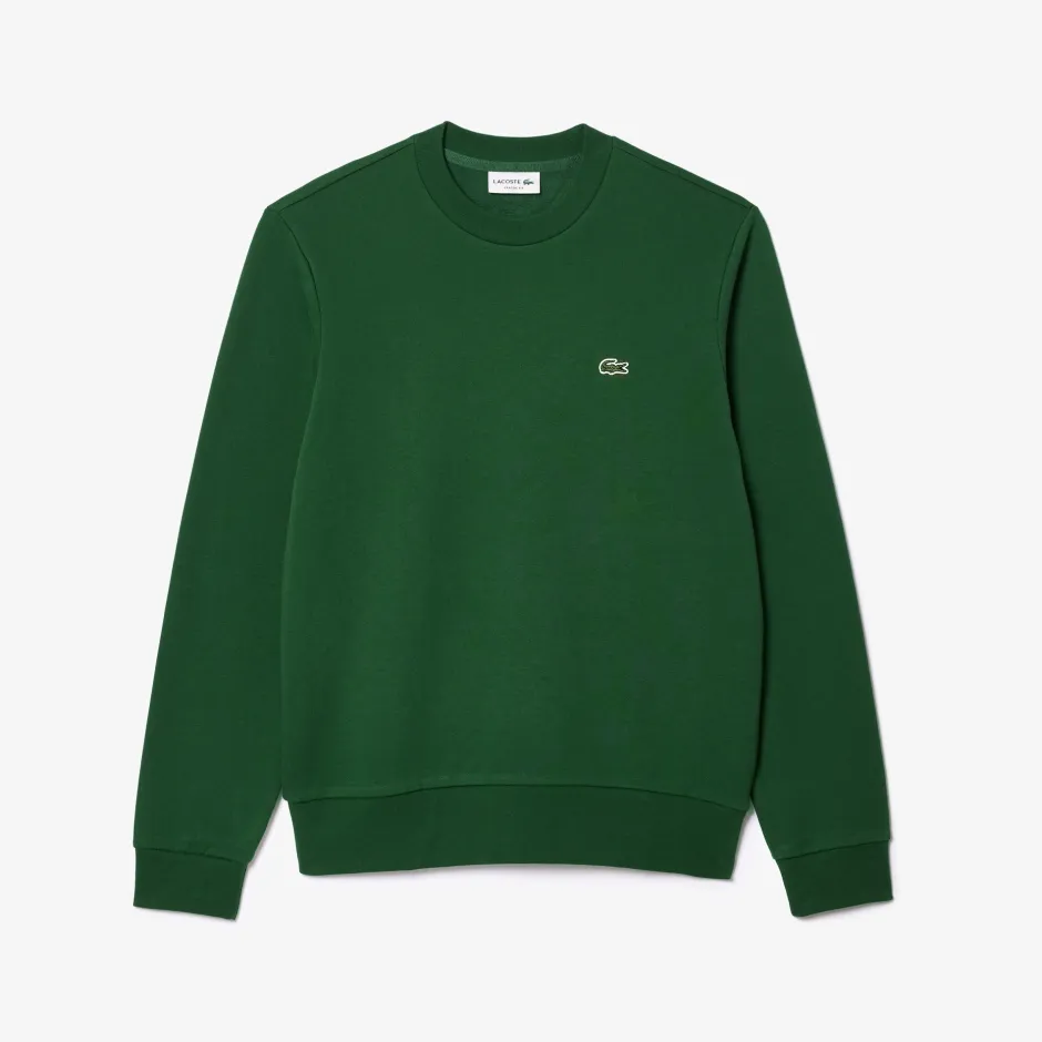 Miesten Collegepaita, BRUSHED COTTON FLEEX JOGGER SWEATSHIRT>Lacoste Online
