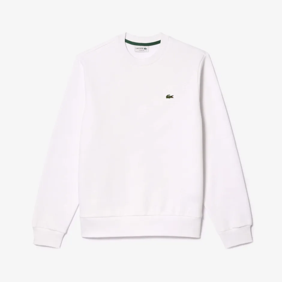 Miesten Collegepaita, BRUSHED COTTON FLEEX JOGGER SWEATSHIRT>Lacoste Best