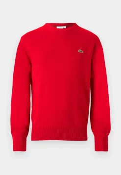 miesten neulepusero K MONOCHROME CARDED WOOL NECK SWEATER,>Lacoste Best