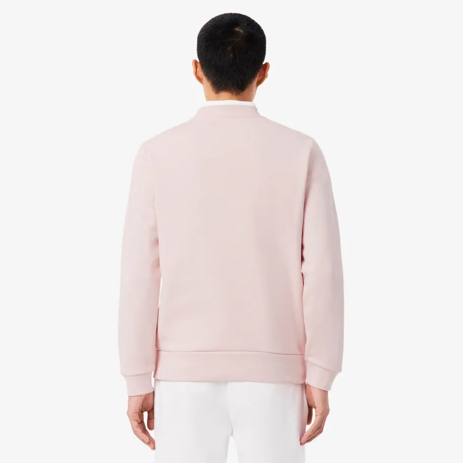 miesten neulepusero Brushed Cotton Fleex Jogger Sweatshirt, vaaleanpunainen>Lacoste Discount