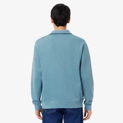 Miesten Paita, K HIGH NECK ZIPPED MONOCHROME Indigo>Lacoste Outlet