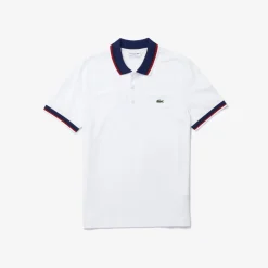 Miesten Pikeepaita, REGULAR FIT STRECH COTTON PIQUE CONTRAST><noscript><img width=