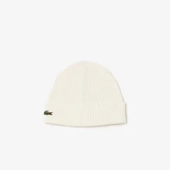 miesten pipo, SOFT WOOL RIBBED BEANIE>Lacoste New