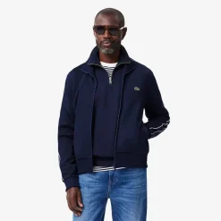 miesten verkkatakki, PARIS PIQUE TRACK JACKET>Lacoste Discount