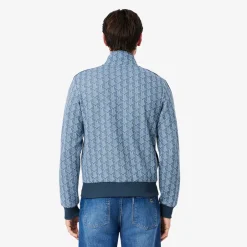 Miesten Verryttelytakki, PARIS JACQUARD MONOGRAM ZIPPED>Lacoste Online