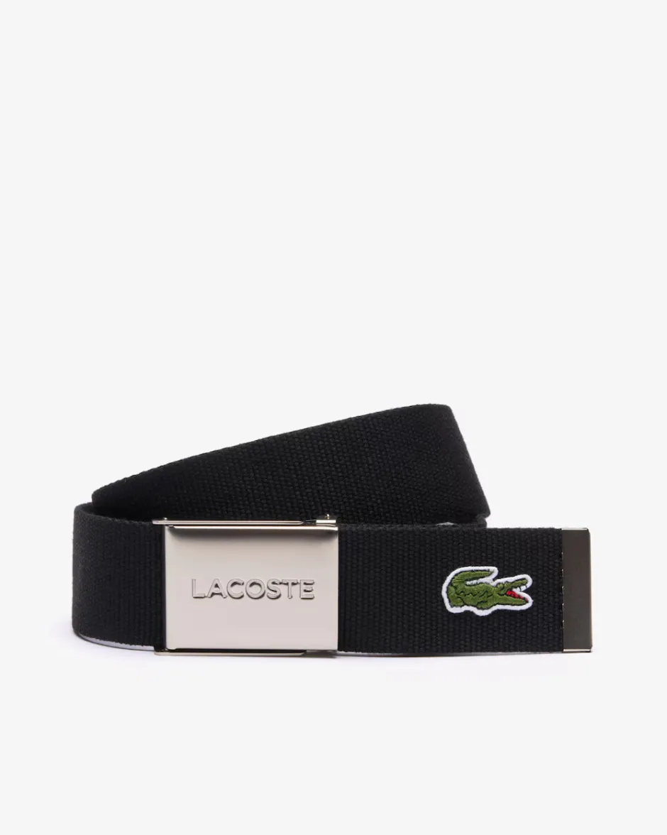 miesten vyö, BELT WOVEN STRAP IN BOX>Lacoste Best