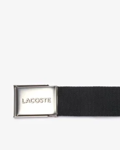 miesten vyö, BELT WOVEN STRAP IN BOX>Lacoste Best