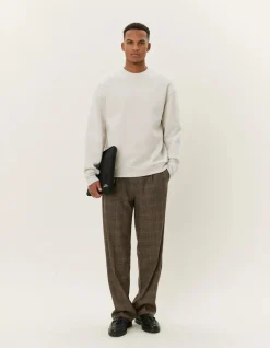 college, CREW SWEATSHIRT Vaaleanharmaa>Les Deux Best