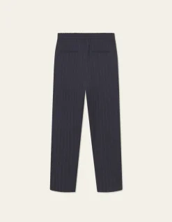 miesten housut COMO TAPERED PINSTRIPED PANTS,>Les Deux Online