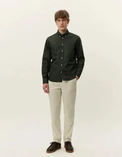 miesten kauluspaita, KONRAD OXFORD SHIRT>Les Deux
