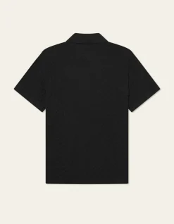 miesten lyhythihainen neulepusero, GESPERTUS SS KNIT SHIRT>Les Deux Sale