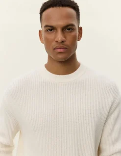 miesten neulepusero Eddie Wool Rib Crewneck Knit,><noscript><img width=