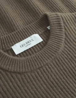 miesten neulepusero Eddie Wool Rib Crewneck Knit,><noscript><img width=