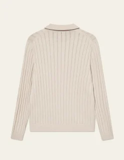 miesten neulepusero, Bogart Rugby Polo Knit>Les Deux New