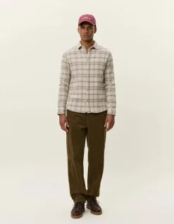 miesten paitatakki, KASH CHECK OVERSHIRT>Les Deux Online