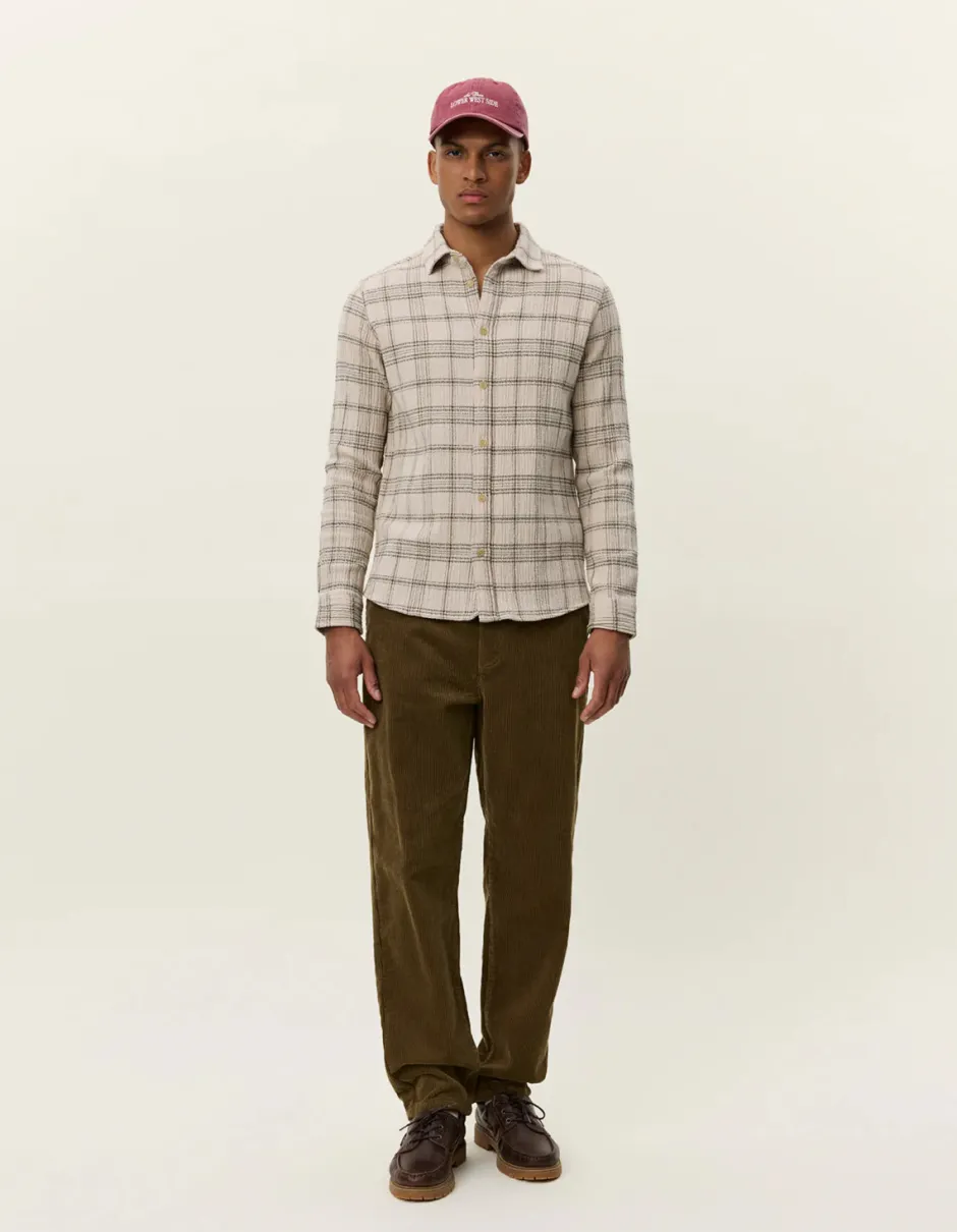 miesten paitatakki, KASH CHECK OVERSHIRT>Les Deux Online