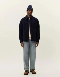 miesten paitatakki, LENNON BOUCLE OVERSHIRT>Les Deux Clearance