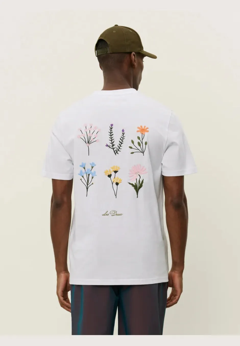 miesten t-paita Wild Flower T-shirt,>Les Deux Best