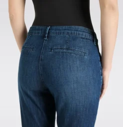 naisten farkut Chino Turn Up, sininen indigo><noscript><img width=