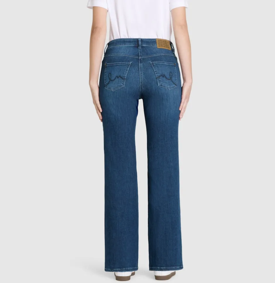 naisten farkut Laura Stretch Denim,>Mac Outlet