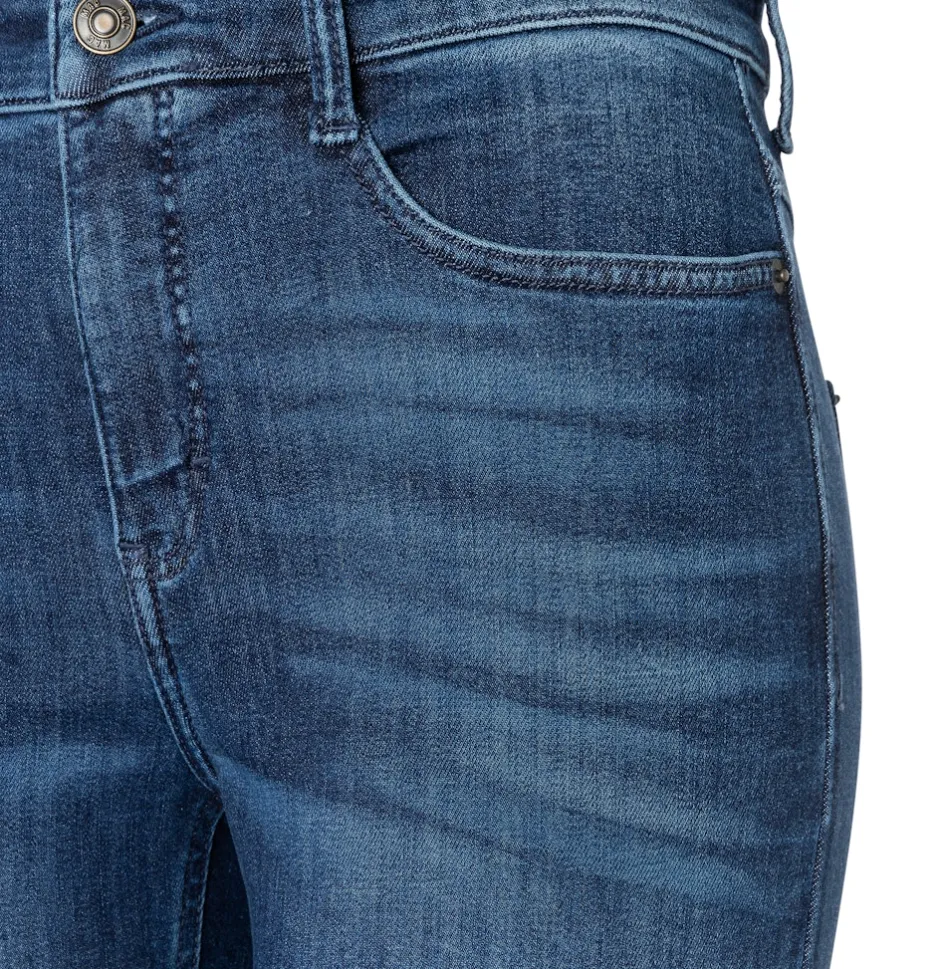 naisten farkut Laura Stretch Denim,>Mac Outlet