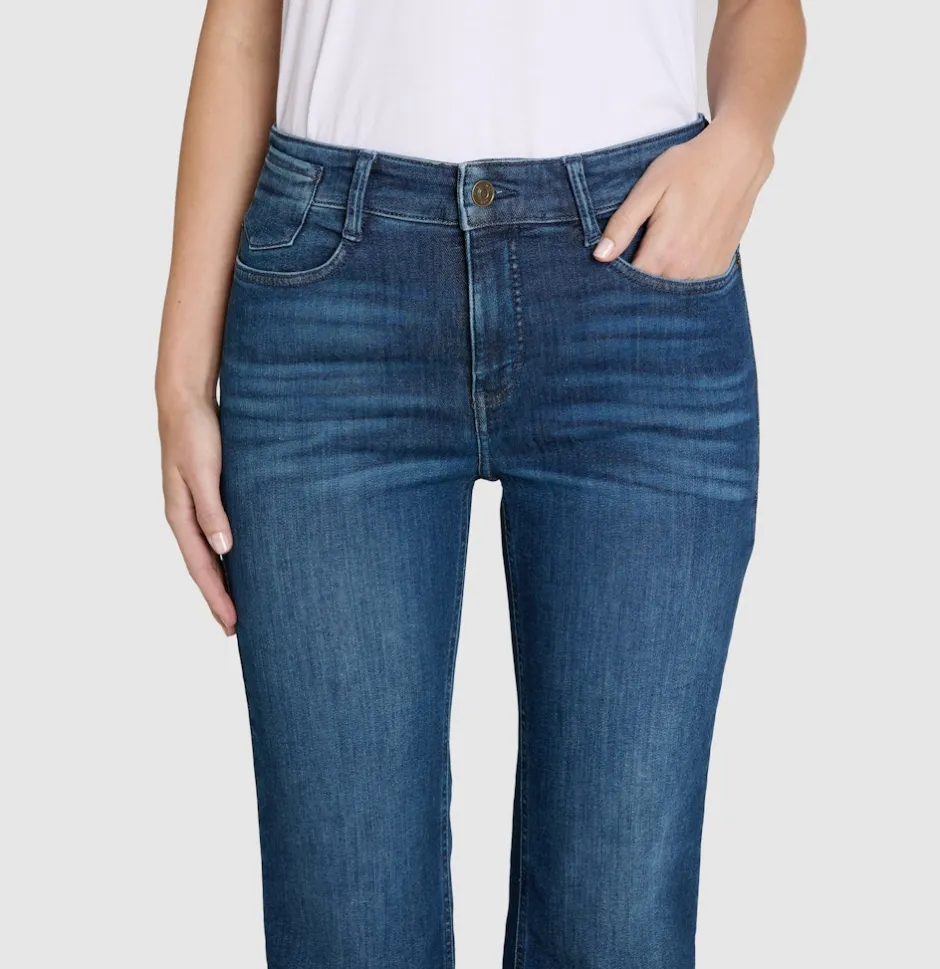 naisten farkut Laura Stretch Denim,>Mac Outlet