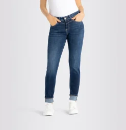 Naisten Farkut, Rich Slim Sininen, Indigo>Mac Online