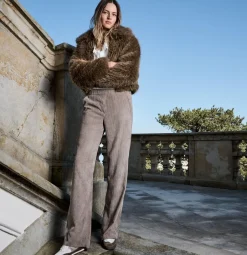 naisten samettihousut, CHIARA CORDUROY>Mac Online