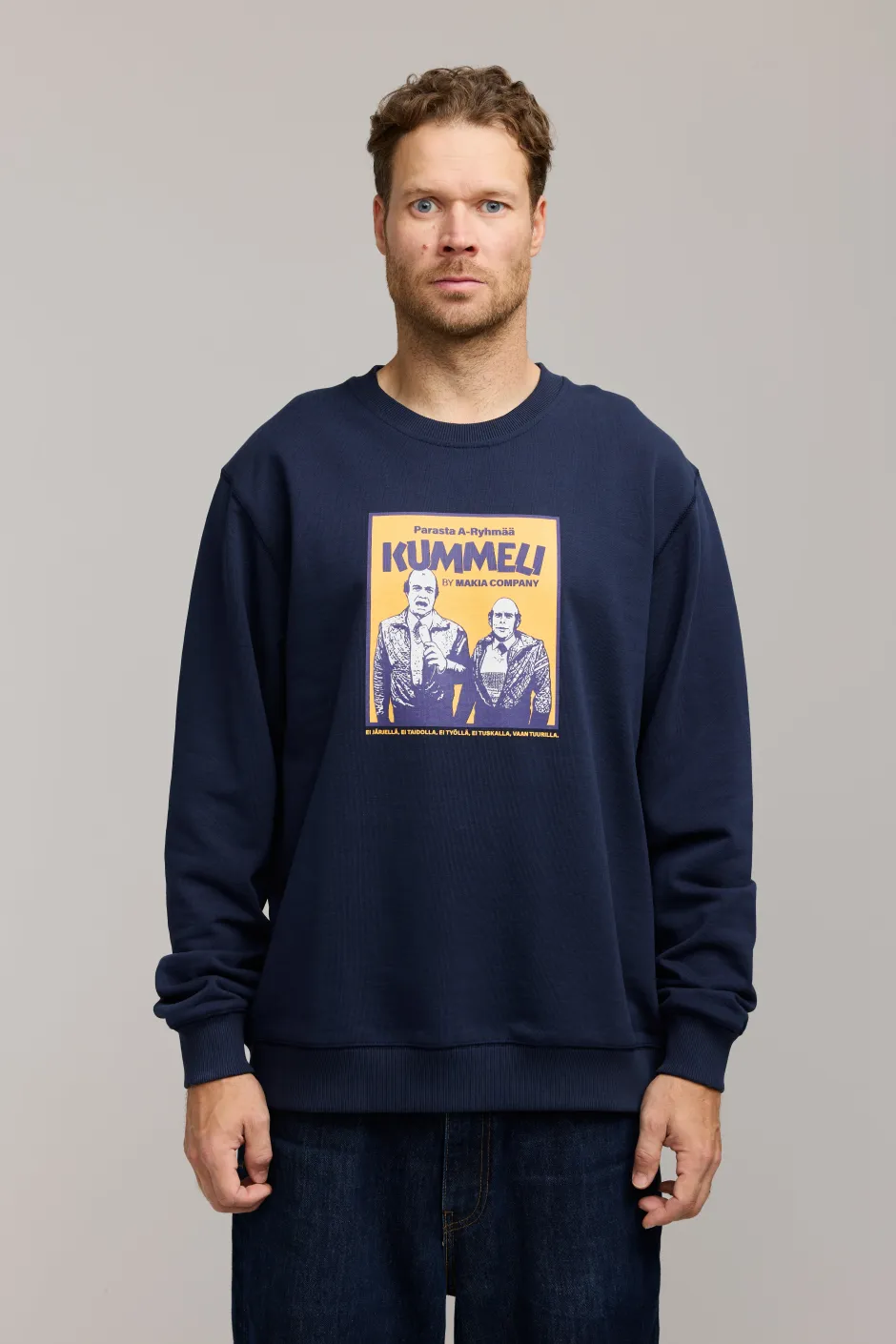 Makia Kummeli A-ryhmä Sweatshirt,>MAKIA x KUMMELI Discount