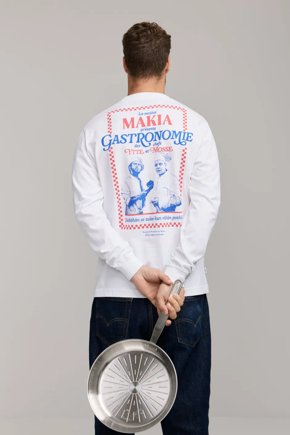 Makia Kummeli Gastronomie Long Sleeve,>MAKIA x KUMMELI