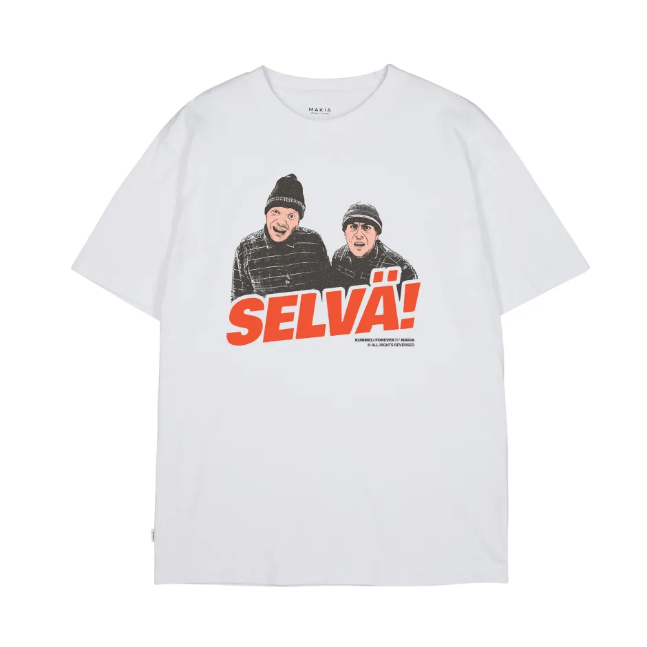 Makia Kummeli Selvä T-shirt,>MAKIA x KUMMELI
