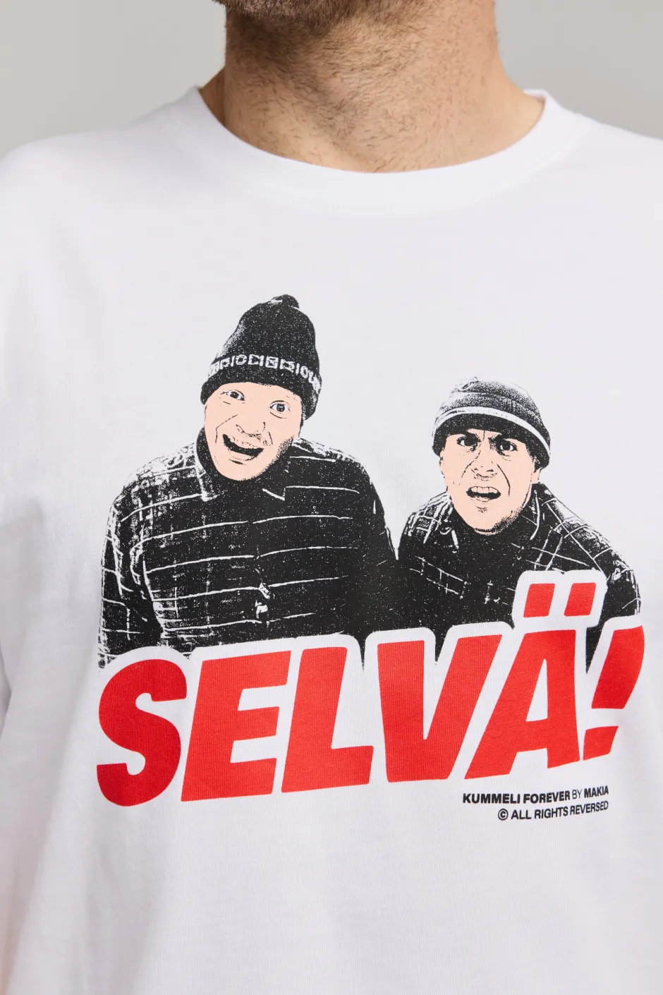 Makia Kummeli Selvä T-shirt,>MAKIA x KUMMELI