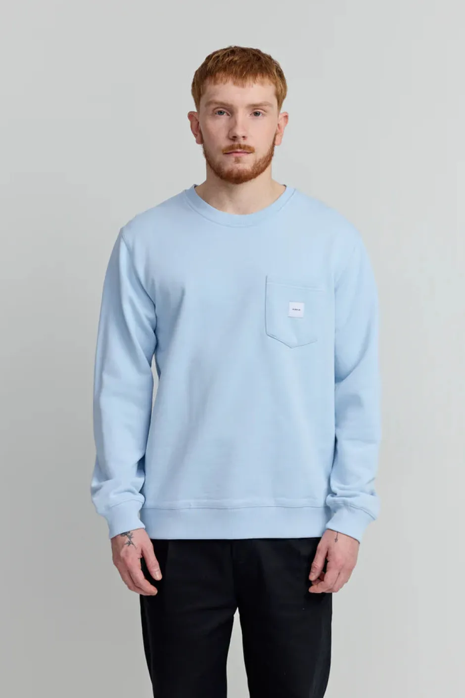 miesten collegepaita Square Pocket Sweatshirt,>Makia Best