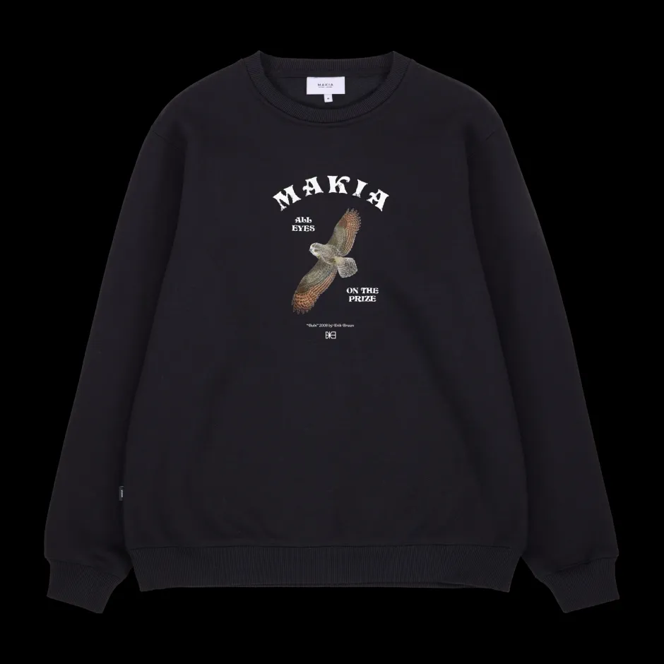 miesten collegepaita Bubi Sweatshirt,>Makia Hot