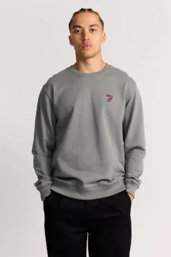miesten collegepusero, BERRY SWEATSHIRT>Makia New